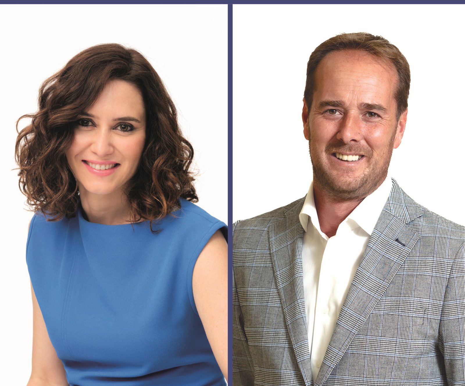 Isabel Díaz Ayuso y Roberto Marín Vergara, #EquipoAyuso