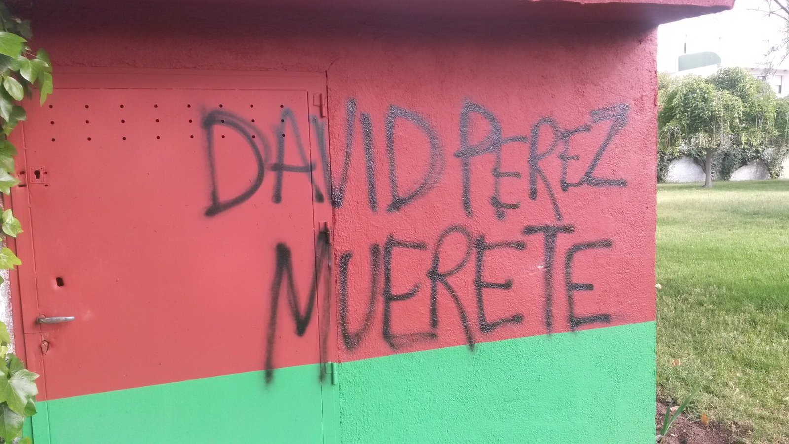 AMENAZAN DE MUERTE AL ALCALDE DAVID PÉREZ