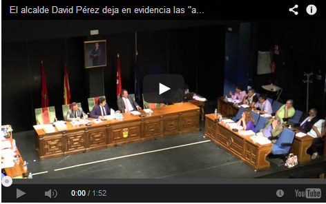 El alcalde David Pérez deja en evidencia las “ansias” de Jesús Gamonal