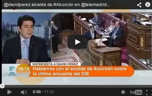 Entrevista David Pérez en Telemadrid