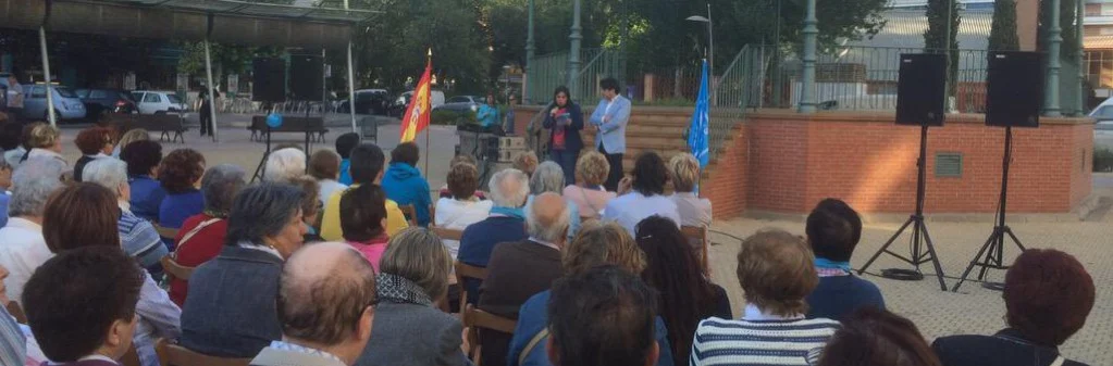 David Pérez instalará en Parque Lisboa terminales para que los vecinos puedan contactar directamente con la Policía