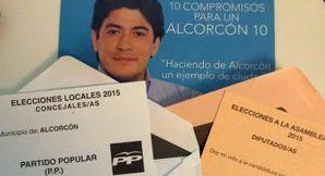 David Pérez, votará en el Colegio Los Castillos