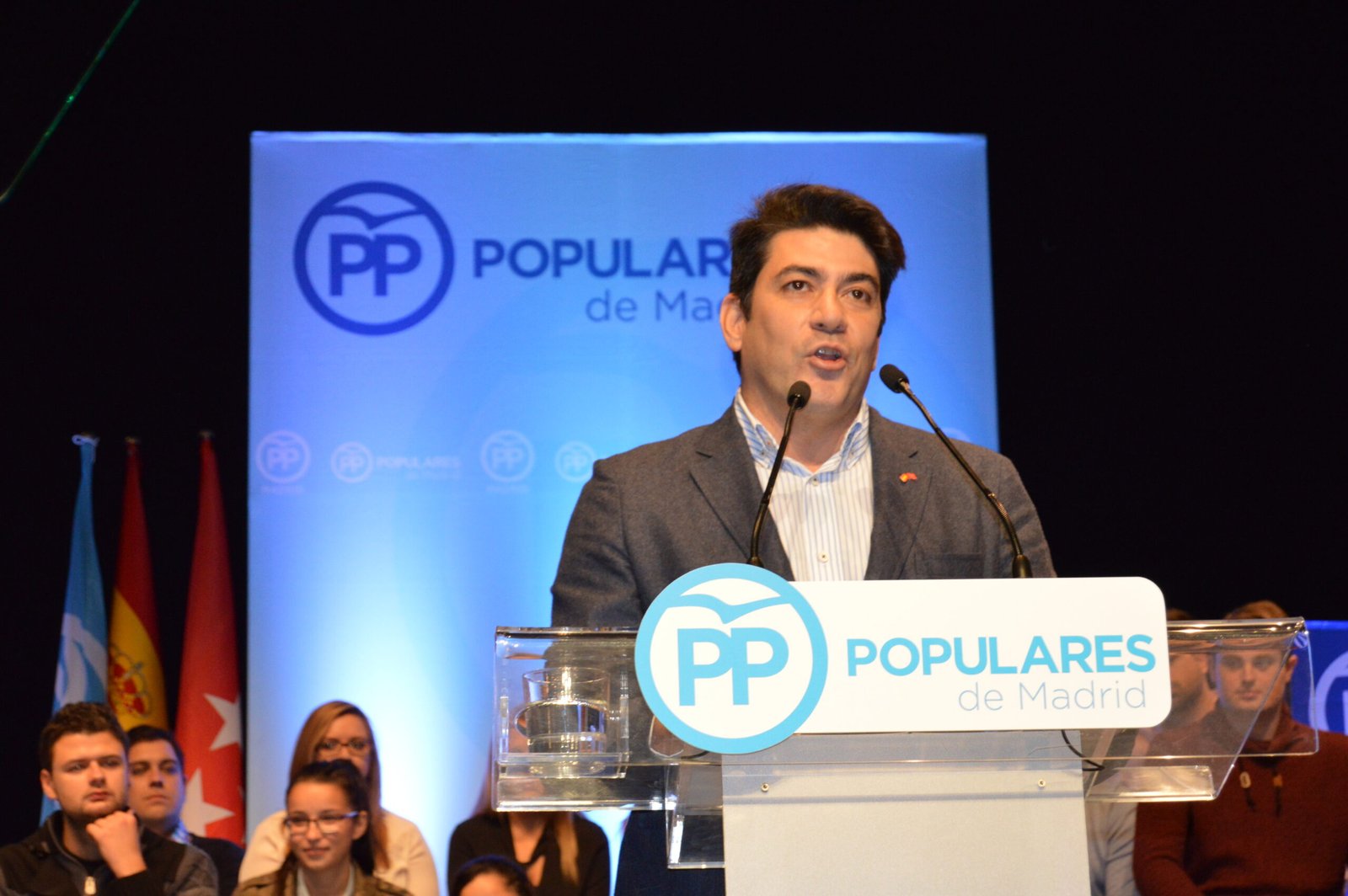 “Estamos muy orgullosos de que nuestro alcalde, David Pérez, forma parte de la candidatura al Congreso de los Diputados”