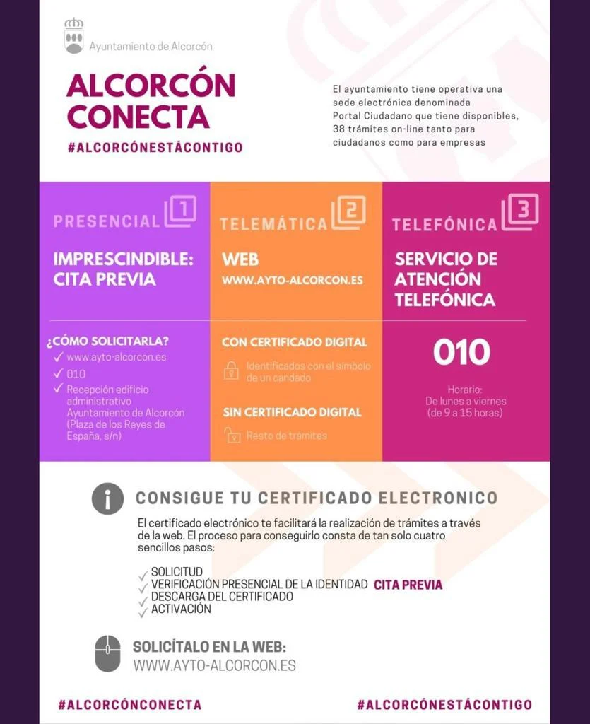 El Ayuntamiento de #Alcorcón edita un folleto para anunciar lo que puso en marcha el Partido Popular