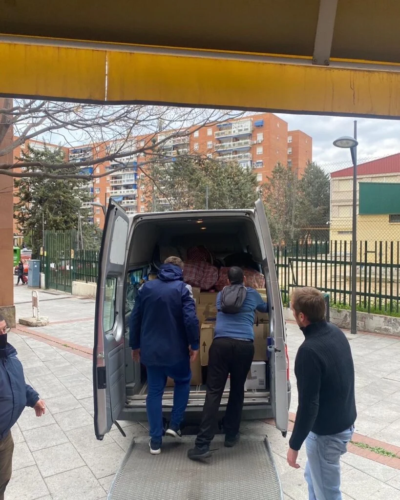 El Partido Popular de Alcorcón envía el primer lote de ayuda humanitaria a Ucrania