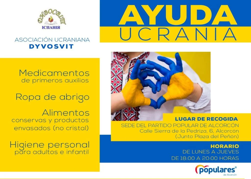 El Partido Popular de Alcorcón insta a la Alcaldesa a convocar una concentración silenciosa para condenar la invasión violen…