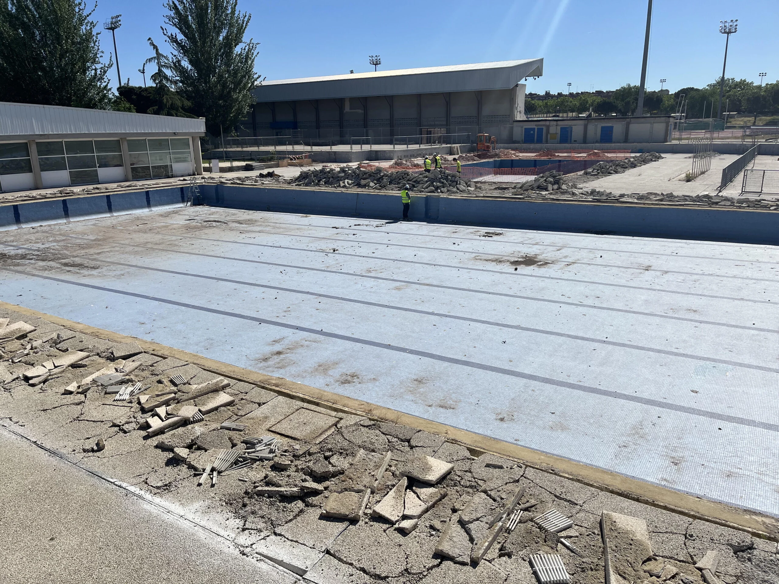 Otro verano  más sin piscina de Santo Domingo en Alcorcón