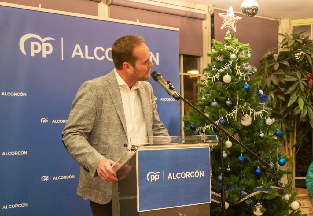 Primera Cena de Navidad del Partido Popular de Alcorcón con Roberto Marín Vergara como Presidente