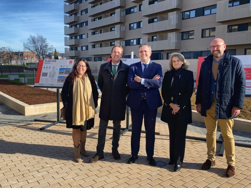 La Comunidad de Madrid finaliza en Alcorcón las obras de 274 viviendas del Plan Vive de alquiler a precio asequible
