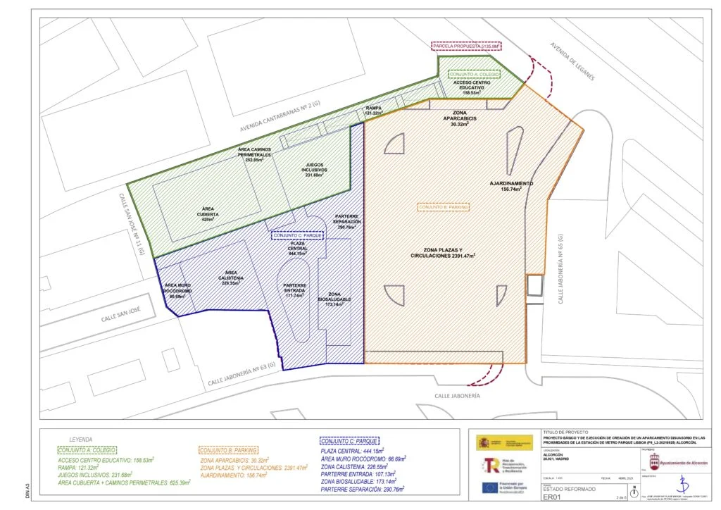 El nuevo parking disuasorio de Jabonería ni “disuade”, ni mucho menos “convence”