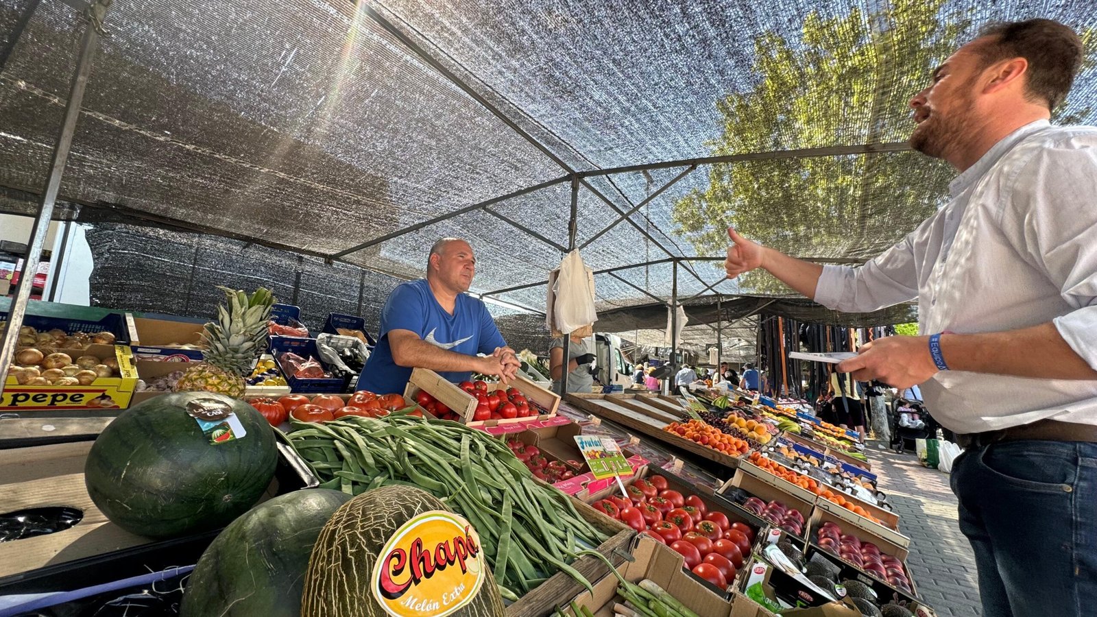 El PP propone baños, sombras y food trucks para modernizar los mercadillos de Alcorcón