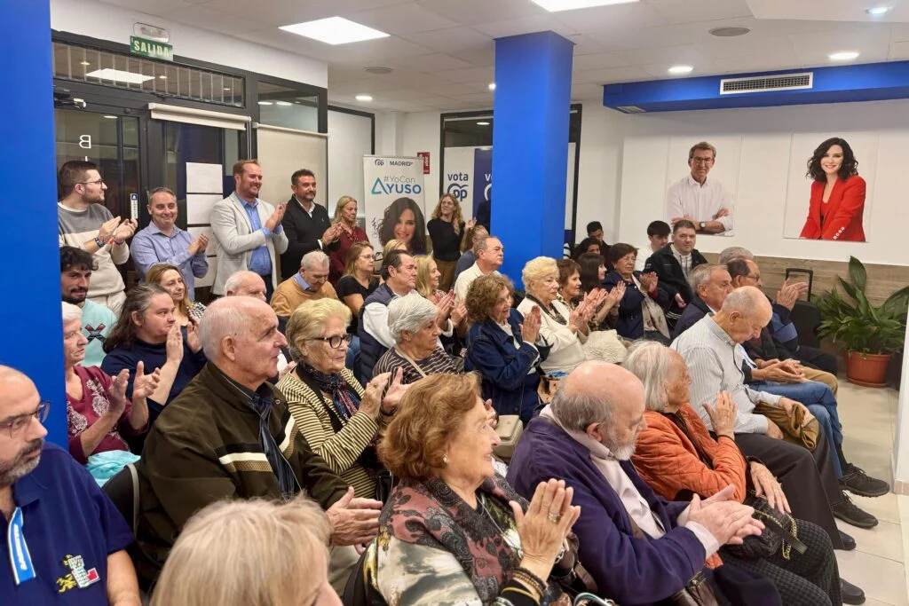 “España ante una encrucijada”: reflexiones de Gabriel Elorriaga en la Sede del PP de Alcorcón