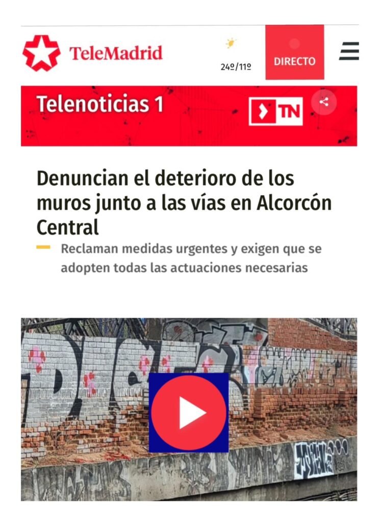 Aparicion en medios: TeleMadrid – 26 Enero 2026