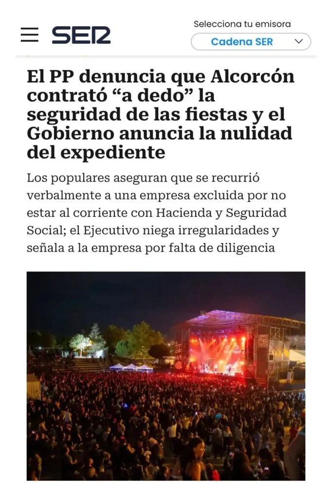 Aparicion en medios: SER Madrid Oeste – 11 Febrero 2026