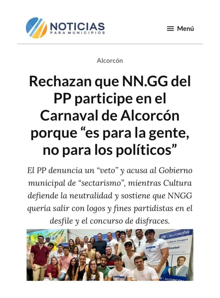 Aparicion en medios: Noticias Para Municipios – 12 Febrero 2026