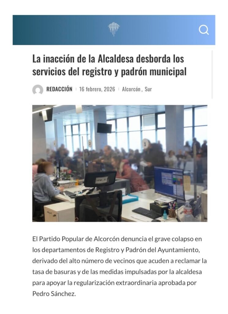 Aparicion en medios: El Iceberg de Madrid – 16 Febrero 2026
