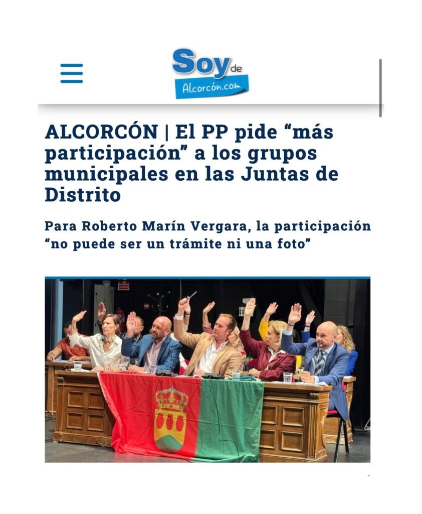 Aparicion en medios: Soy De Madrid – 2 Marzo 2026