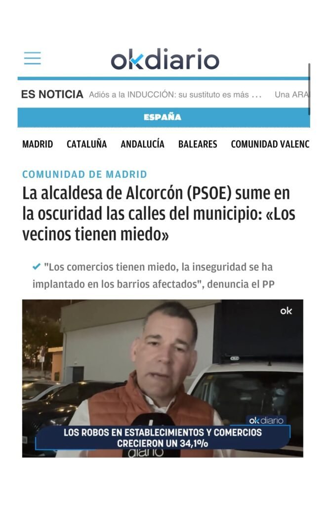 Aparicion en medios: Ok Diario – 7 Marzo 2026