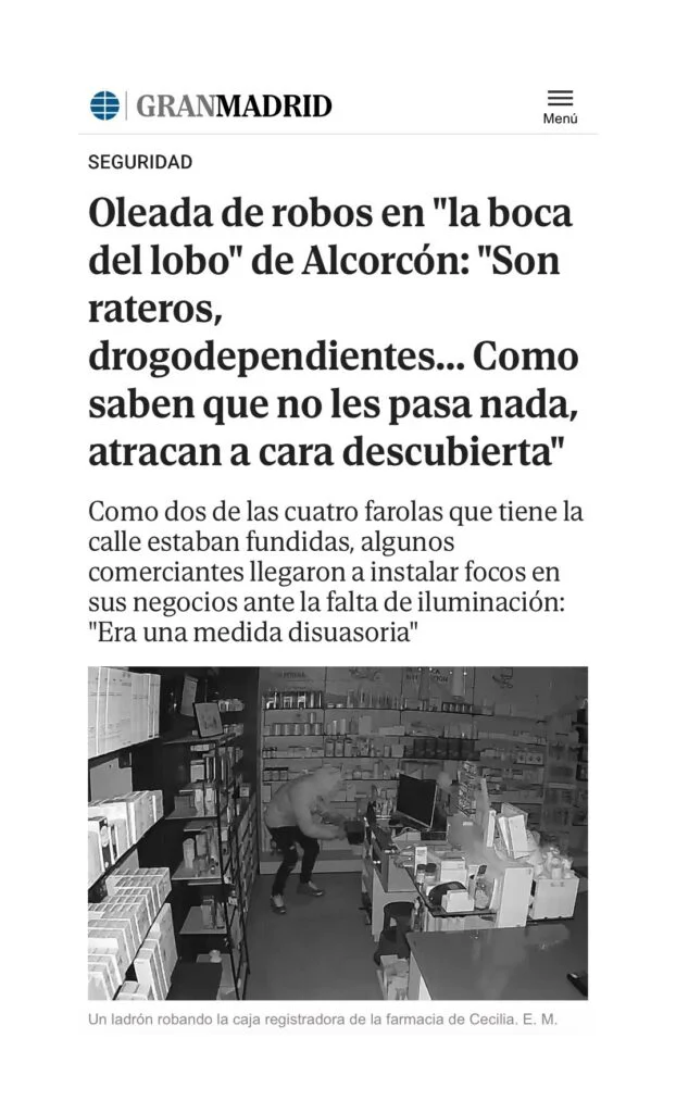 Aparicion en medios: El Mundo – 7 Marzo 2026