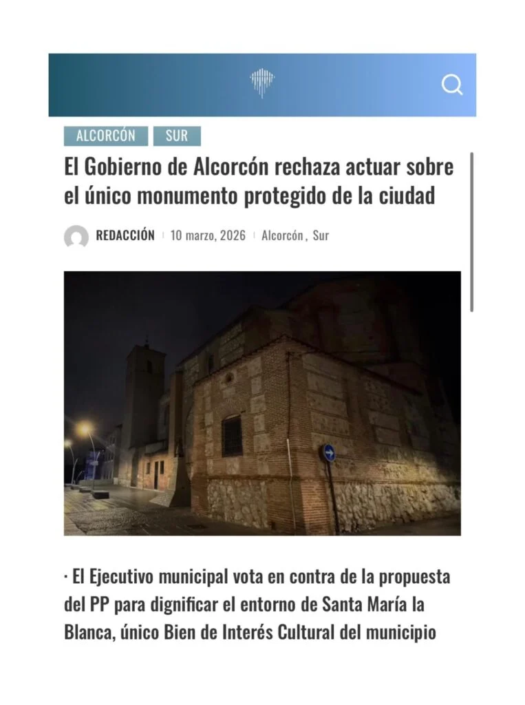 Aparicion en medios: El Iceberg de Madrid – 10 Marzo 2026