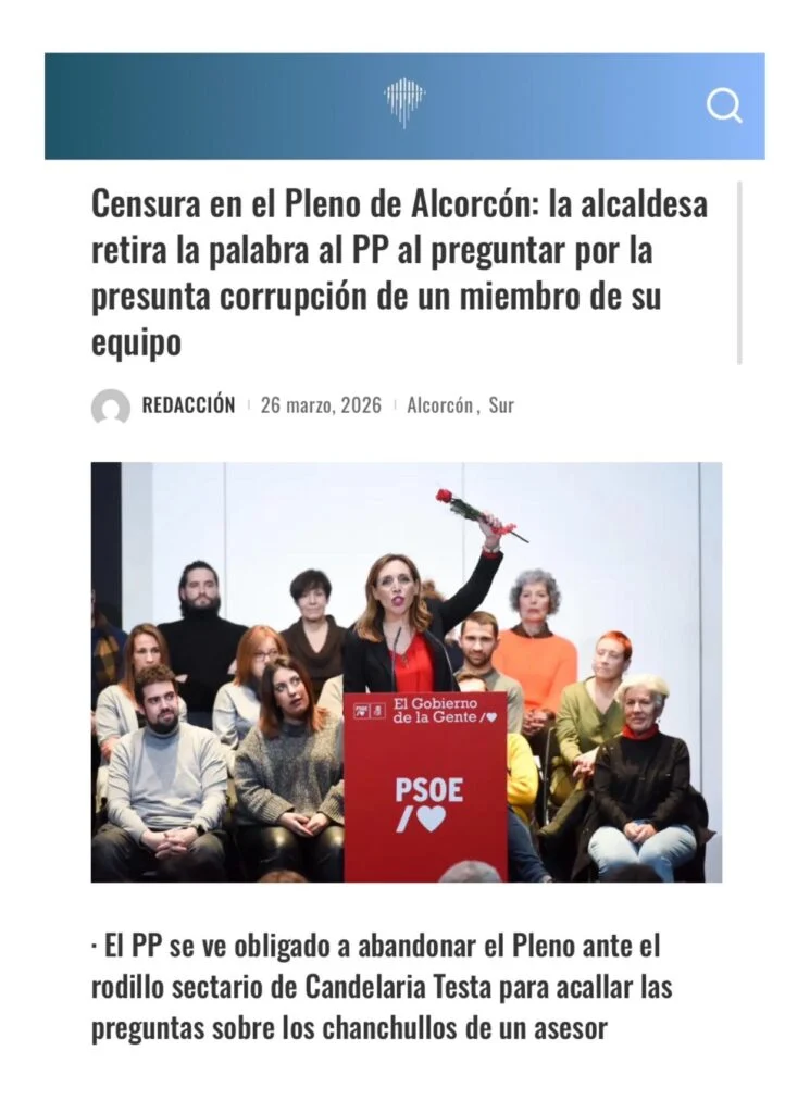 Aparicion en medios: El Iceberg de Madrid – 26 Marzo 2026