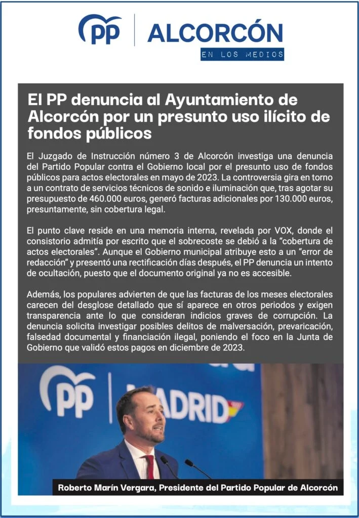 Aparicion en medios: AlcorconHoy – Febrero 2026
