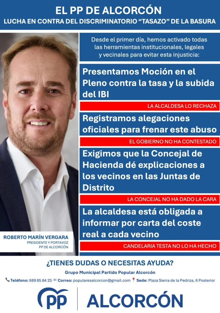 Recurre la tasa de basura